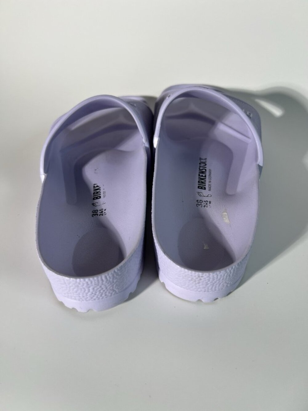 Birkenstock Barbados Purple Fog EVA Size 38 / Sz7 - Picture 8 of 14